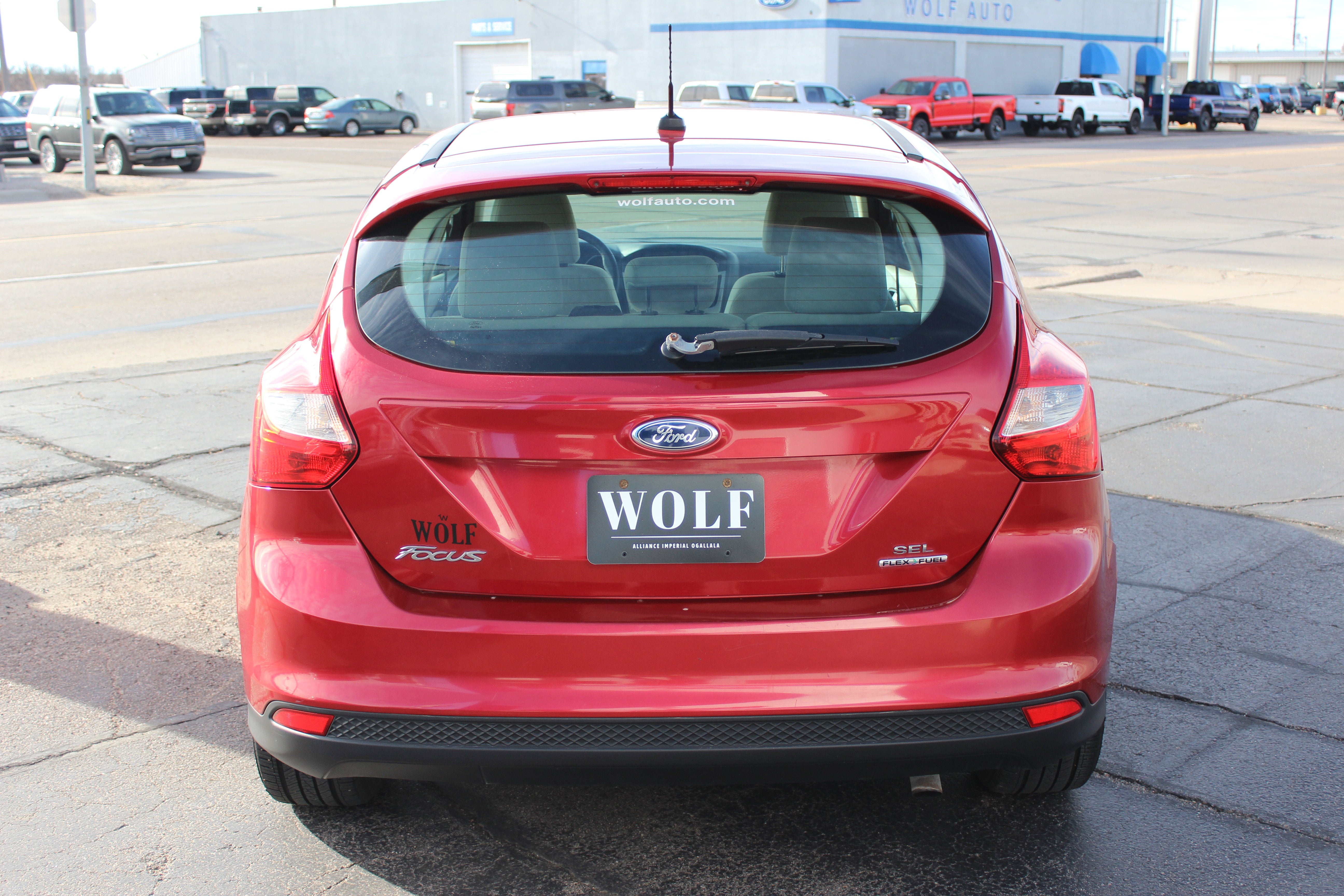Used 2012 Ford Focus SEL with VIN 1FAHP3M27CL403106 for sale in Ogallala, NE